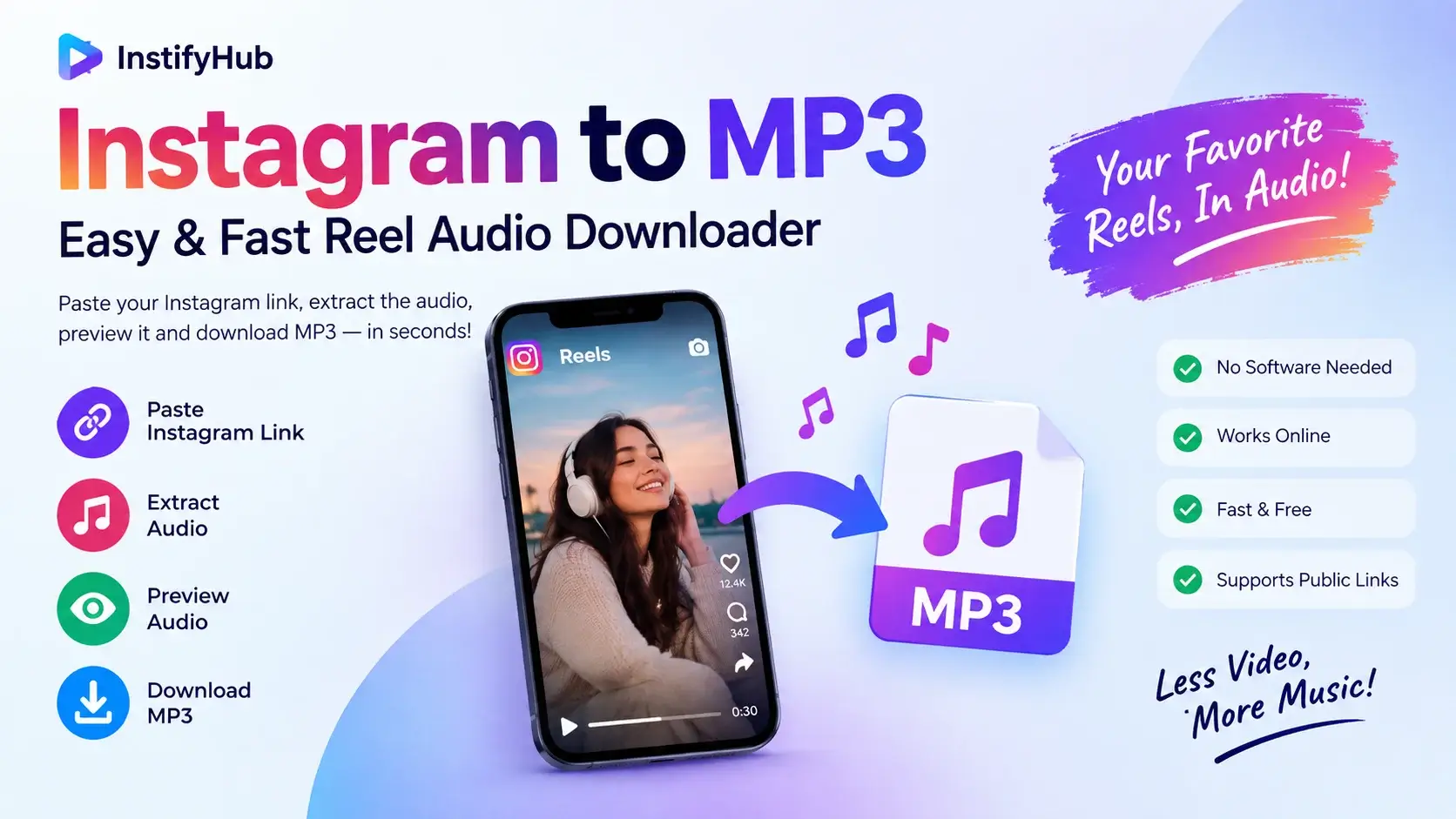 Instagram to MP3
